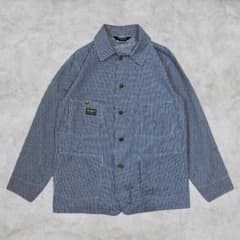 60s OshKosh ヒッコリーストライプ カバーオール ビンテージ USA製