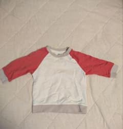 ラグラン長袖Tシャツ ベビー服のサムネイル