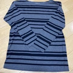 ungrid ランダムボーダーL/S Tee ロングスリーブTee ボーダーのサムネイル