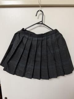 チェック柄 ミニ丈 プリーツスカート　なんちゃって制服のサムネイル