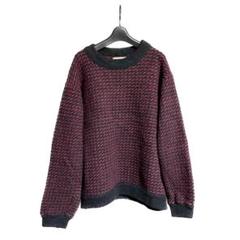 【80s】llbean バーズアイニット 在原みゆ紀 有名人着用 在原みゆ紀着用のL.L.beanのバーズアイニットセーターを買って