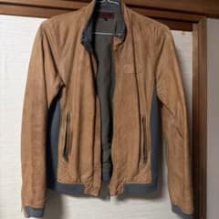 90s Johnbull 児島 レザージャケット ブラウン Mのサムネイル
