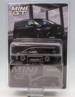 MINI GT トヨタ アルファード 40 KUHL 左ハンドル 黒 ブリスター