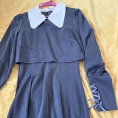 titty&co. レイヤード襟付きワンピースのサムネイル