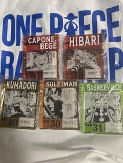 ONE PIECE アクリルブロックチャーム 5種セットのサムネイル