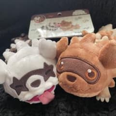 磁石でくっつく ペアマスコット にたものどうし ジグザグマ ＆ ガラル