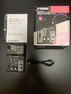 YAMAHA AG03 MK2 オーディオインターフェイス - メルカリ
