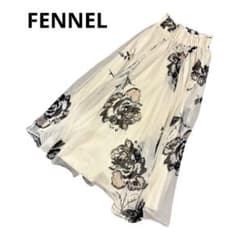 ヤマダヤ福袋2026 FENNEL フラワープリントシフォンフレアスカート2万