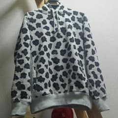 XLARGE アニマル柄 プルオーバーパーカー white Msizeのサムネイル