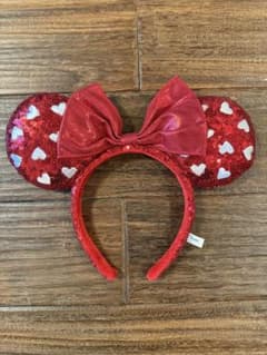 ディズニーカチューシャ　ハートスパンコールのサムネイル