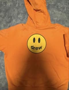 drew house スマイリーフェイスパーカー S オレンジ 値下げ⭕️のサムネイル