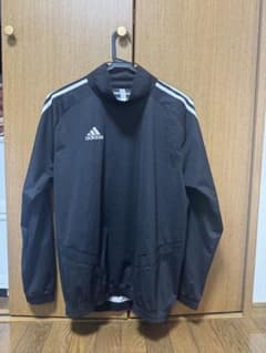 <今週末までの特価>adidas ピステ・ウィンドブレーカー L 黒のサムネイル