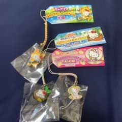 地域限定 愛知ハローキティ ストラップ 3個セット - メルカリ