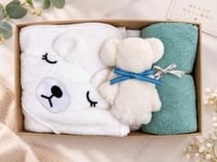 出産祝い ベビー タオル クマ3点セット ギフト 赤ちゃん 新生児のサムネイル
