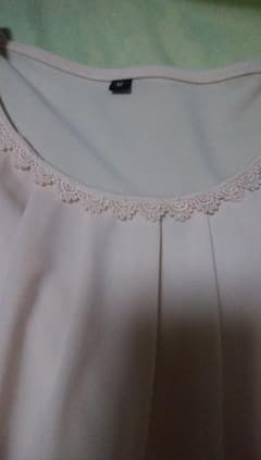 お値下げ！淡いピンク色カットソーのサムネイル