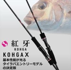 ダイワ 紅牙 KOHGA X タイラバロッド　引き取り限定　美品 ダイワ 紅牙 KOHGA X タイラバロッド 引き取り限定 美品 - メルカリ