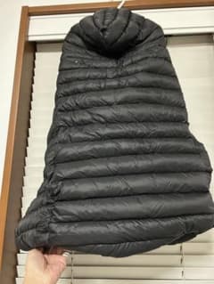 ベビーホッパー正規品抱っこ紐ダウンケープ黒のサムネイル