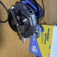 HIKOKI マルノコ 本体 黒/青のサムネイル