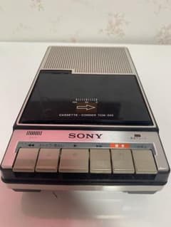 SONY TCM-242 カセットレコーダー スリムデザイン レトロ エモい SONY TCM-242 カセットレコーダー スリムデザイン レトロ エモい
