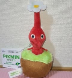 ピクミン 引っこ抜きぬいぐるみマスコット 赤