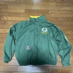 NFL Packers パッカーズ ナイロンジャケット フリースのサムネイル