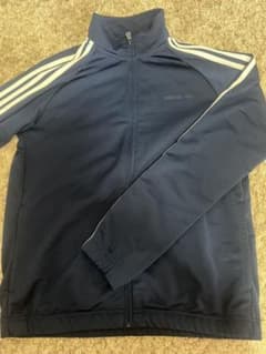 adidas neo ネイビー ジャージジャケット J/Lのサムネイル