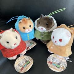 助六の日常　ポンチョマスコット　全4種コンプセット　ぬいぐるみ　Parade