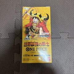 ワンピースカード 世界最強の戦士 box - メルカリ