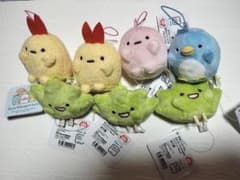 すみっコぐらし ばんざいゴムひも付き マスコット Part2 7個セットのサムネイル
