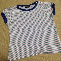 ラルフ☆ボーダーワンポイントTシャツ☆100のサムネイル