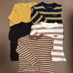 UNIQLO 長袖カットソー 110サイズ 5枚セットのサムネイル