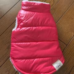 犬服　ピンク　ダウンベストのサムネイル