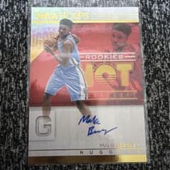 Malik Beasley NBA Hoops 直筆サインカードのサムネイル
