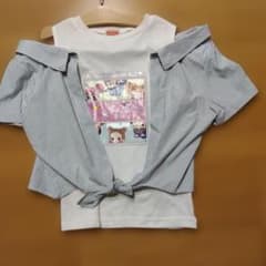 Peko 肩出しデザイン Tシャツ 150のサムネイル