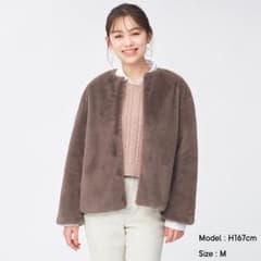 フェイクファーショートジャケットZ+Eのサムネイル