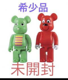 ガチャピン&ムック ベアブリック 400% 2体セットのサムネイル