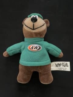 90s アメリカ A&W ルートベア ビンテージ ぬいぐるみのサムネイル