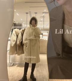 Lil Ambition】2way Boa Coat ボアコート - メルカリ