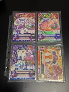 アイカツカード ローズガラスプリンセスコーデ 紅林瑠璃 4枚セットのサムネイル