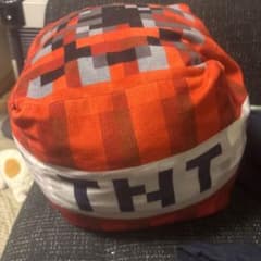 Minecraft TNT クッション