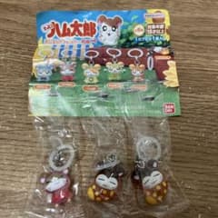 めじるしアクセサリー　とっとこハム太郎　まいどくん　ねてるくん×2のサムネイル