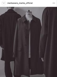 MARKAWARE 　オーガニックウール サバイバルクロス トレンチコート 2 MARKAWARE オーガニックウール サバイバルクロス トレンチコート 2