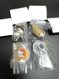 コメダ珈琲店 食玩ミニチュアマスコット 4点セットのサムネイル