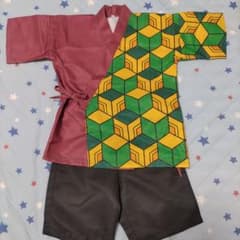 鬼滅の刃　甚平　コスプレのサムネイル