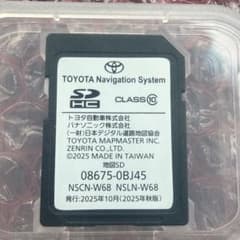 トヨタ純正 カーナビ地図SDカード 08675-0BJ45 トヨタ純正 カーナビ地図SDカード 08675-0BJ45 - メルカリ