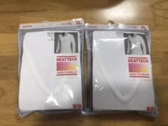 ユニクロ ヒートテック 長袖(白)×2着のサムネイル