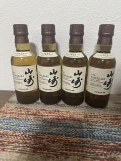 サントリー 山崎 シングルモルト 180ml 4本セット - メルカリ