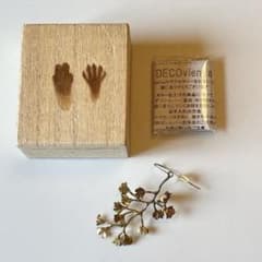 DECOvienya（デコヴィー二ャ） リスピアス 片耳 真鍮製 未使用 - メルカリ
