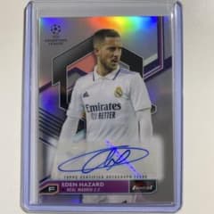 イ*ル様 Topps Finest エデン・アザール サイン レアルマドリード