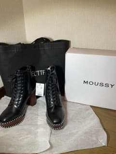 LACE UP WOOD SOLE ブーツ　　Mサイズ　23.5cmのサムネイル